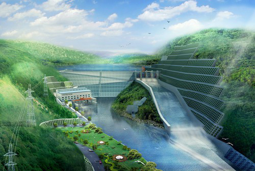 奉节老挝南塔河1号水电站项目